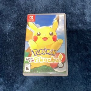 Pokémon let’s go pickachu
